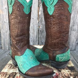 ******SOLD****Old Gringo Turquoise  Boots